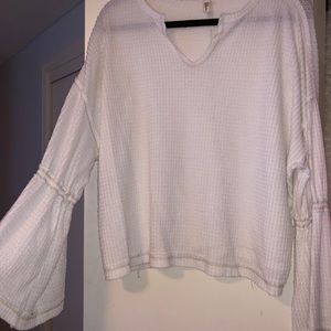 Worn once off white light sweater!!